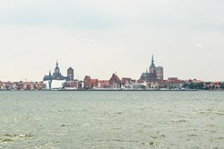 Blick nach Stralsund
