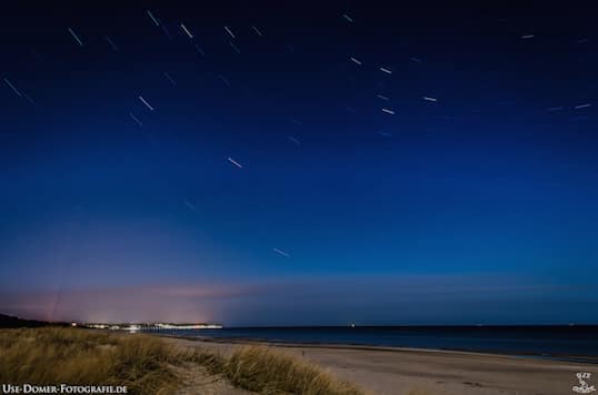 Sternenhimmel über den drei Kaiserbädern