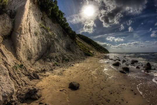 Kliffküste an der Ostsee