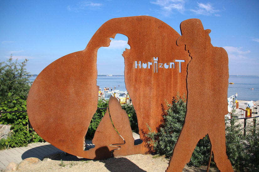 Udo Lindenberg Denkmal in Timmendorfer Strand
